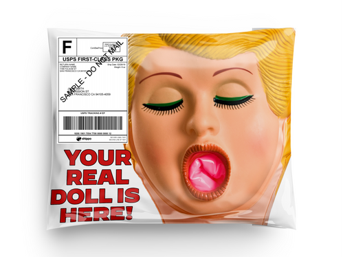 Blow Up Doll Prank Package