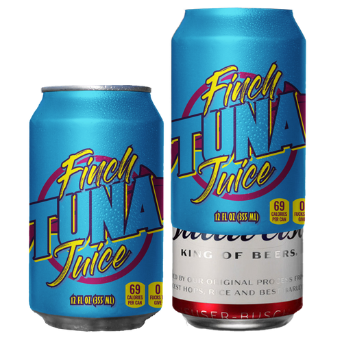 Finch Tuna Juice Beersy Silicone Sleeve Hide-a-Beer Can Cooler