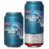 Dolphin Milk Beersy Silicone Sleeve Hide-a-Beer Can Cooler
